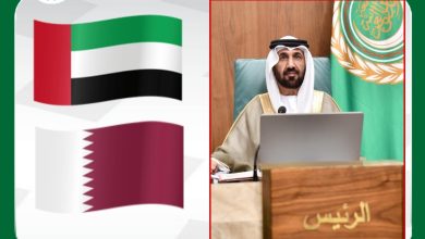رئيس البرلمان العربي يدين ويرفض الحملات الإعلامية المضللة والمسيئة ضد دولة الإمارات العربية المتحدة ودولة قطر ويشدد على أهمية التضامن العربي