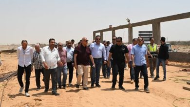 عمران يتفقد مشروعات البنية التحتية والمرافق بمدينة العاشر من رمضان