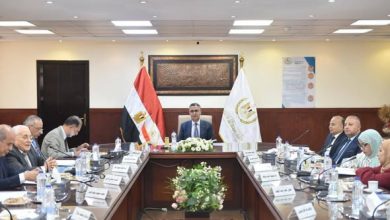 فاروق يترأس اجتماع الجمعية العامة للشركة المصرية القابضة للصوامع والتخزين