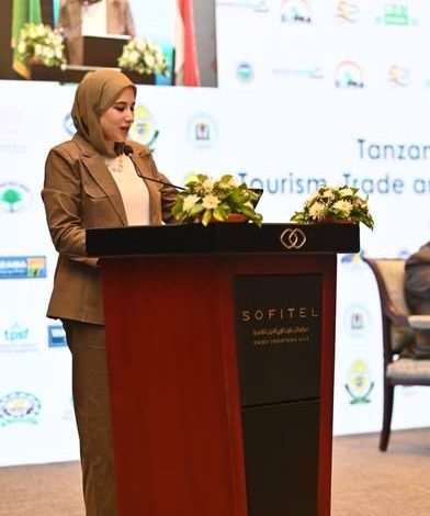 نائب الوزير تشارك كضيف شرف في المنتدى المصري التنزاني حول التجارة والاستثمار والسياحة بالقاهرة... وتلقي كلمة بجلسة السياحة