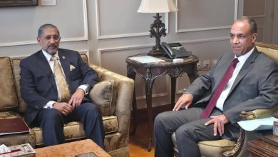 وزير الخارجية يلتقي رئيس المصرف العربي للتنمية الاقتصادية في أفريقيا