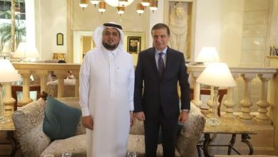 وزير الزراعة يبحث مع وكيل وزارة البيئة والمياه والزراعة السعودي تعزيز التعاون المشترك
