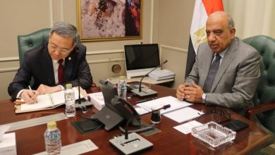 وزير الكهرباء يبحث مع مجموعة الصين لهندسة الطاقة ومعهد تخطيط الطاقة الكهربائية الصيني سبل دعم وتعزيز التعاون