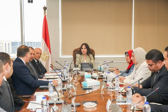 وزيرة الإسكان تبحث مع مسؤولي شركة BAMAG الألمانية تعزيز التعاون في مشروعات مياه الشرب ومعالجة الصرف والصحي