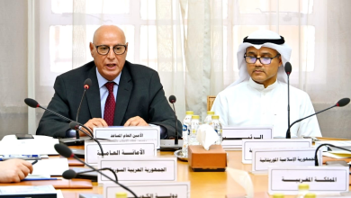كلمة سعادة السفير أحمد رشيد خطابي الأمين العام المساعد في اجتماع لجنة التحكيم لجائزة التميز الإعلامي العربي في نسختها العاشرة