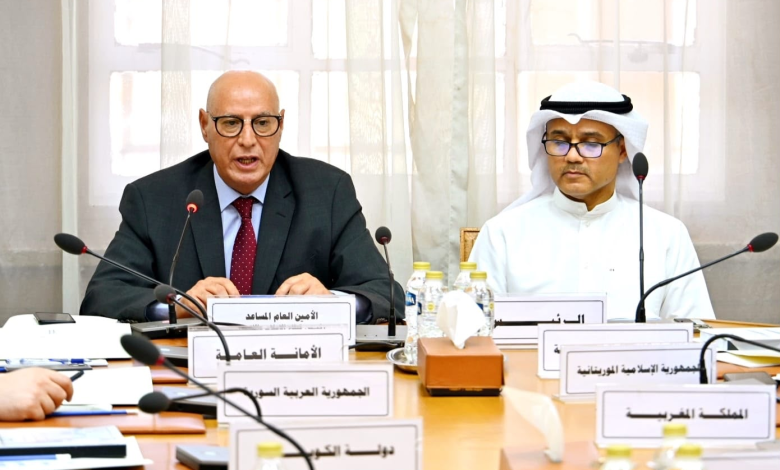 كلمة سعادة السفير أحمد رشيد خطابي الأمين العام المساعد في اجتماع لجنة التحكيم لجائزة التميز الإعلامي العربي في نسختها العاشرة