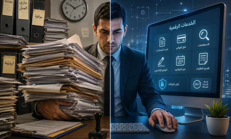 من البيروقراطية الورقية إلى البيروقراطية الرقمية
