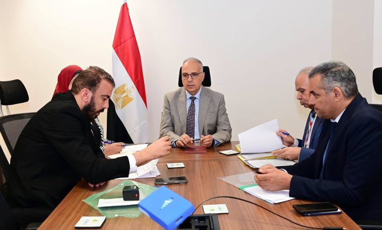 وزير الرى والموارد المائية
