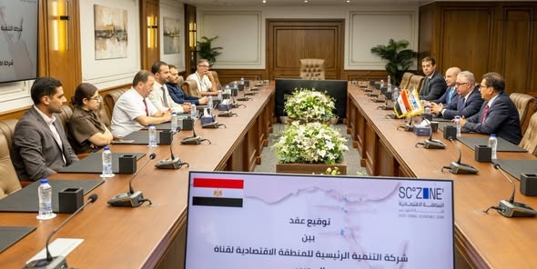 جمال الدين يشهد توقيع عقد مشروع "بيبي إيجي لتصنيع القفازات الصناعية" بمنطقة السخنة الصناعية