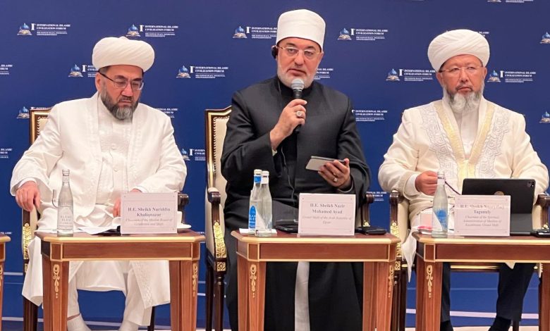 مفتي الجمهورية الحضارة الإسلامية مشروع حضاري متكامل جمع بين بناء الإنسان وعمارة الكون، ويحقق التوازن بين الروح والمادة