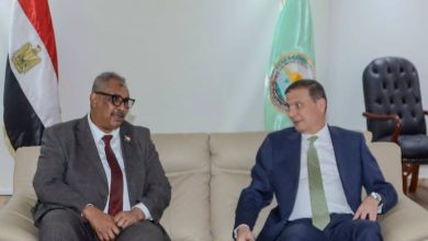 وزير الزراعة يستقبل نظيره السوداني ومدير المنظمة العربية لبحث ملفات التكامل والأمن الغذائي