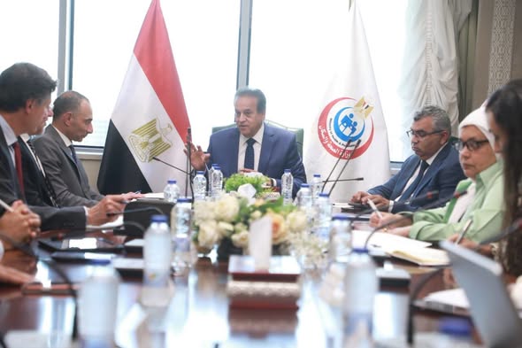 وزير الصحة يبحث مع إيني الإيطالية تطوير مستشفى هليوبوليس الجديدة