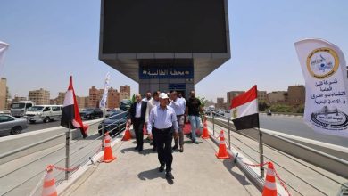 وزير النقل يجري جولة تفقدية موسعة لمتابعة جاهزية المرحلة الثانية من مشروع الأتوبيس الترددي السريع