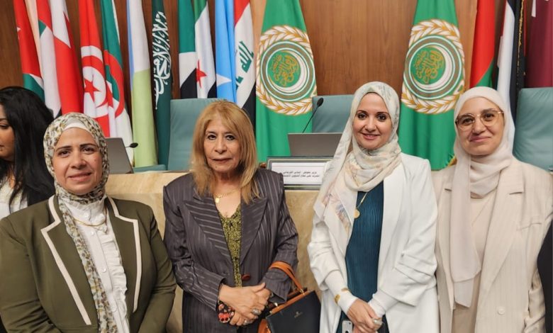 وفد الاتحاد العربي للتنمية المستدامة والبيئة يشارك في الملتقى الدولي العربي للمرأة الدبلوماسية بجامعة الدول العربية