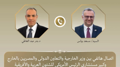وزير الخارجية يبحث مع كبير مستشاري الرئيس الأمريكي ترامب مستجدات الأوضاع الإقليمية