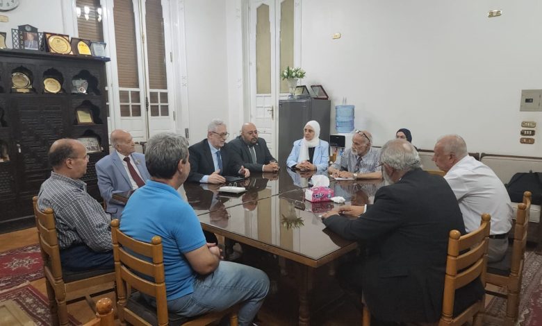 الاجتماع الثاني بين الاتحاد العربي للتنمية المستدامة والبيئة مع المركز الليبي لابحاث تغير المناخ