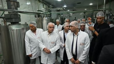 وزيرا "الاستثمار والتجارة الخارجية" و"العمل" ومحافظ القليوبية يتفقدون مصانع شركات «فارما زاد جروب» و«كايرو كيم» و«موتزاريال فريش» بالمنطقة الاستثمارية في بنها
