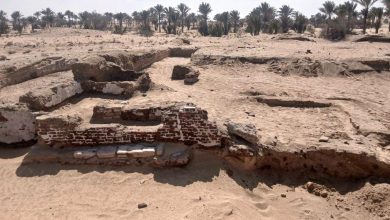 الكشف عن بقايا خان طريق بمدينة «عسيلة» بشمال سيناء على الدرب السلطاني