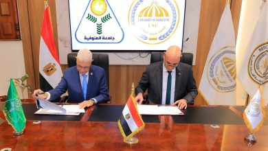 جامعة مدينة السادات وجامعة مدينة السادات الأهلية توقعان بروتوكول تعاون طبي مع جامعتي المنوفية الحكومية والأهلية