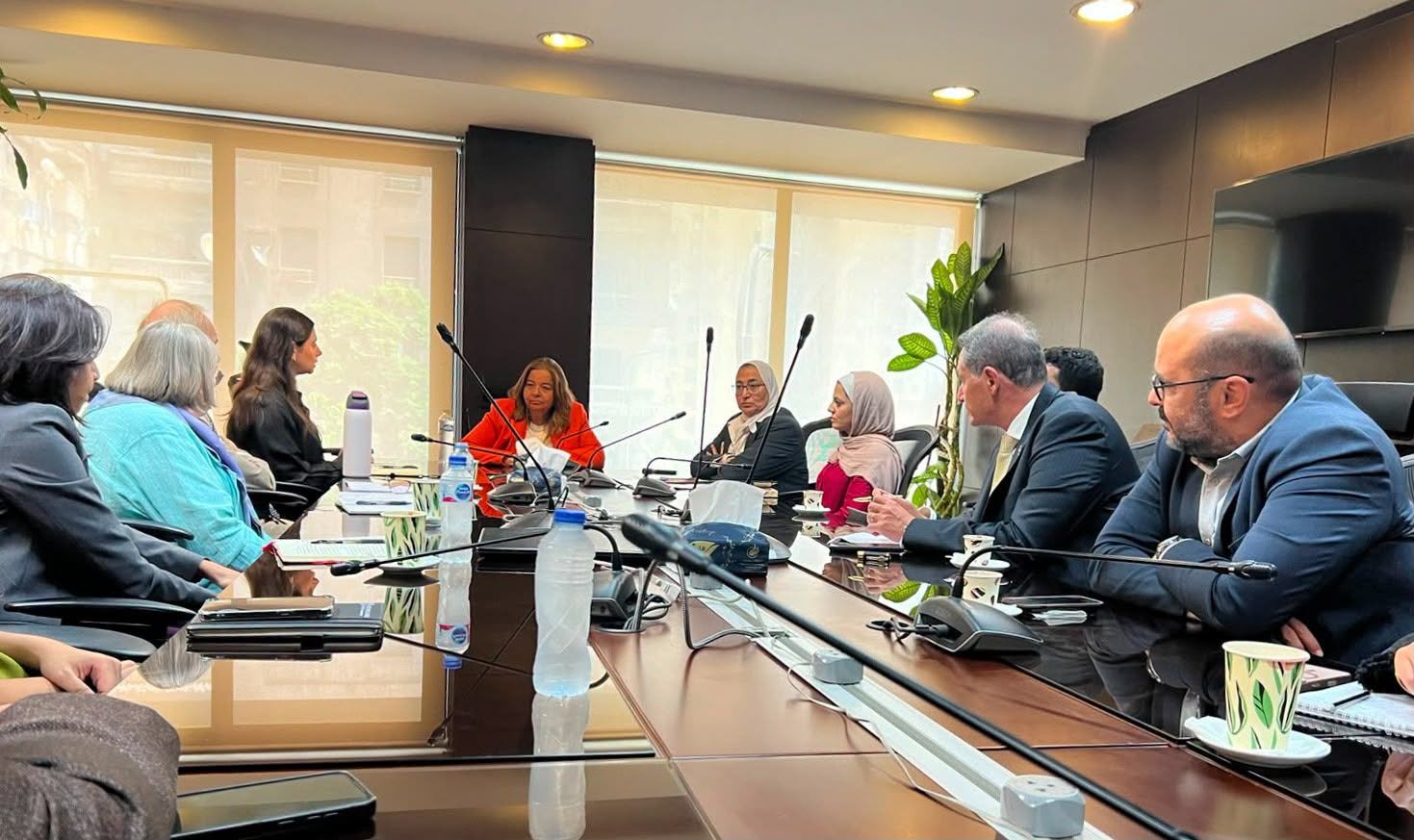 تنفيذاً لتوجيهات وزيرة الإسكان: الرئيس التنفيذي لصندوق الإسكان الاجتماعي تستقبل بعثة البنك الدولي لإعداد دراسة متخصصة حول الإسكان في مصر