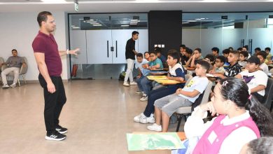 مركز الإبتكار وريادة الأعمال بجامعة عين شمس يستضيف طلاب جامعة الطفل ضمن فعاليات البرنامج