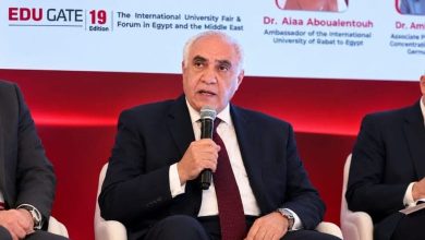 رئيس جامعة المستقبل الدكتور عبادة سرحان في EduGate 19: ربط التعليم بالصناعة والابتكار أساس بناء جامعات المستقبل