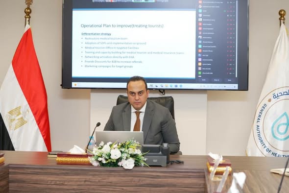 رئيس هيئة الرعاية الصحية يعقد اجتماعًا موسعًا لتعزيز ملف السياحة الصحية والعلاجية