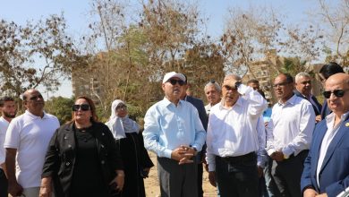 جولة محافظ القاهرة بحى المعادى