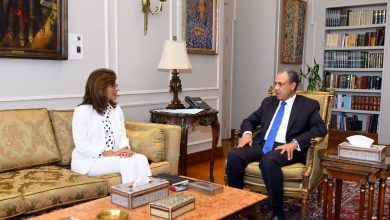 وزير الخارجية يلتقي رئيسة الأكاديمية الوطنية للتدريب