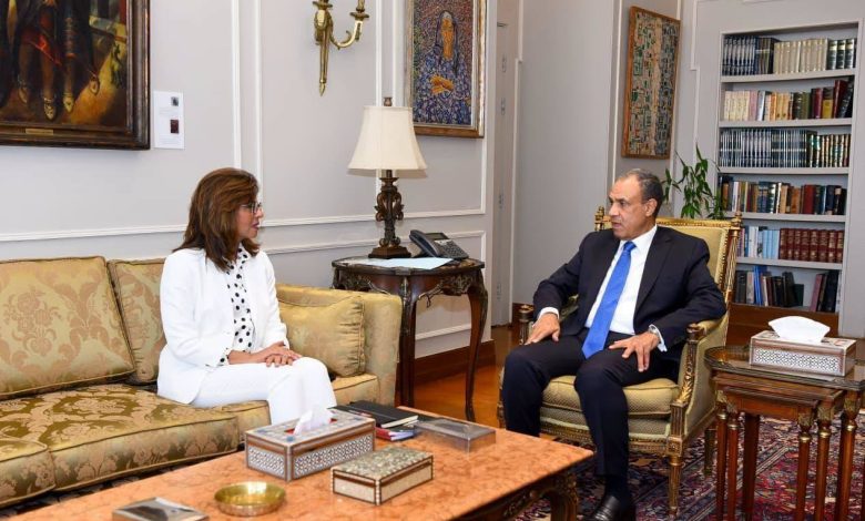 وزير الخارجية يلتقي رئيسة الأكاديمية الوطنية للتدريب