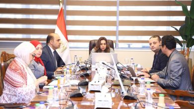 وزيرة التنمية المحلية والبيئة تعقد اجتماعاً لاستعراض مستجدات المنظومة الإلكترونية لتراخيص المخلفات