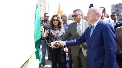 وزيرة التنمية المحلية والبيئة ومحافظا القليوبية والقاهرة يفتتحون مشروع تطوير كوبري الأميرية أعلى ترعة الإسماعيلية