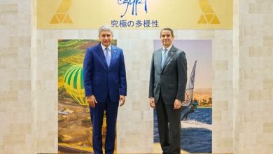 فتحي يفتتح الجناح المصري المُشارك في معرض اليابان الدولي للسياحة Tourism Expo Japan 2026 بالعاصمة اليابانية طوكيو