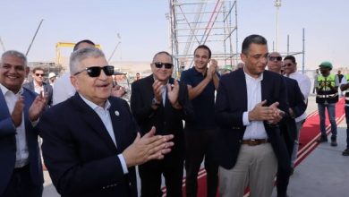 الفريق أسامة ربيع يشهد تدشين واستلام عدد من الوحدات البحرية الجديدة
