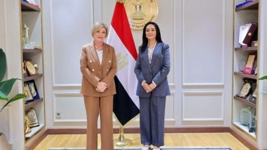 د. مايا مرسي تستقبل وزيرة العمل والسياسات الاجتماعية بالجمهورية الإيطالية