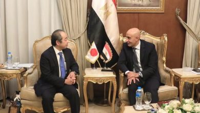 عبد اللطيف يلتقي المدير العام لمكتب التعاون الدولي بوزارة الخارجية اليابانية والسفير الياباني ورئيس مكتب «جايكا» في مصر
