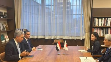 فتحي يلتقي مفوض الشئون الثقافية بالحكومة اليابانية لبحث تعزيز التعاون في السياحة والآثار