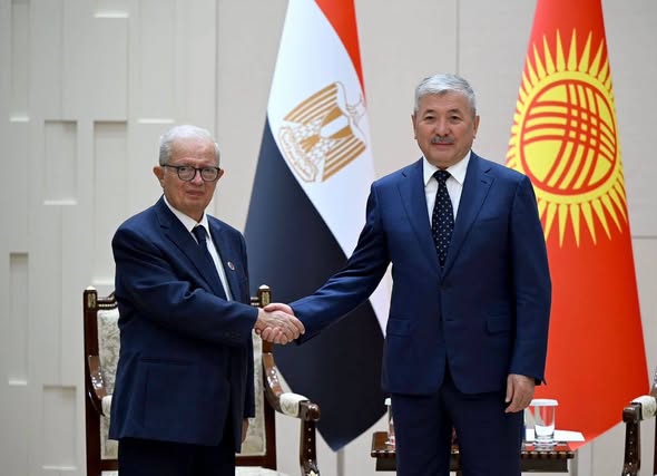 نائب رئيس الوزراء للشؤون الاقتصادية يلتقي رئيس الوزراء القيرغيزي في بيشكيك لبحث تعزيز التعاون المشترك