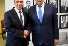 وزير الخارجية يلتقي نظيره الروسي