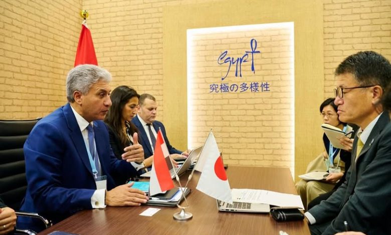 وزير السياحة والآثار يبحث مع رئيس وكالة السياحة اليابانية تعزيز التعاون السياحي بين البلدين