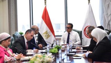 وزير الصحة يستقبل رئيس الجمعية العالمية لجراحات الجلوكوما