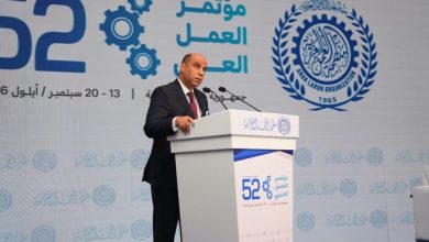 وزير العمل أمام مؤتمر العمل العربي: مصر تضع "تنمية مهارات الشباب" في قلب عملية التنمية