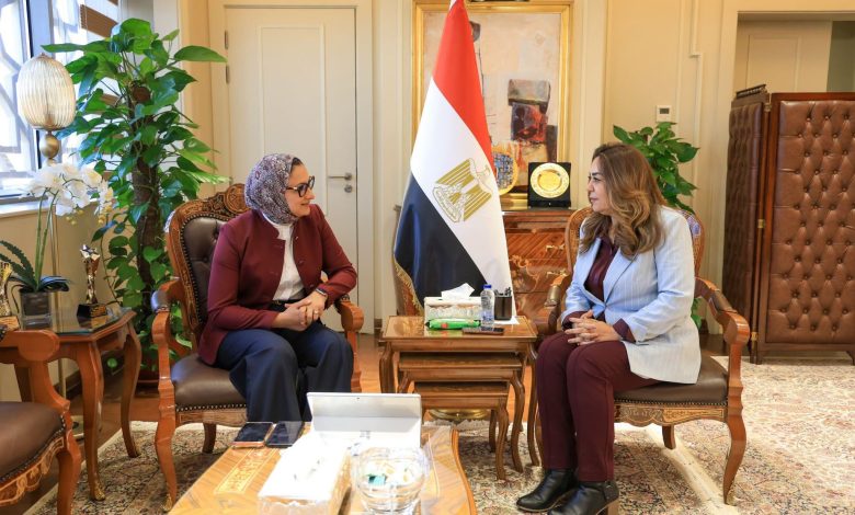 وزيرة التنمية المحلية والبيئة تتابع مع محافظ الوادي الجديد المشروعات التنموية والخدمية والخطة الاستثمارية وملفات التصالح والتقنين