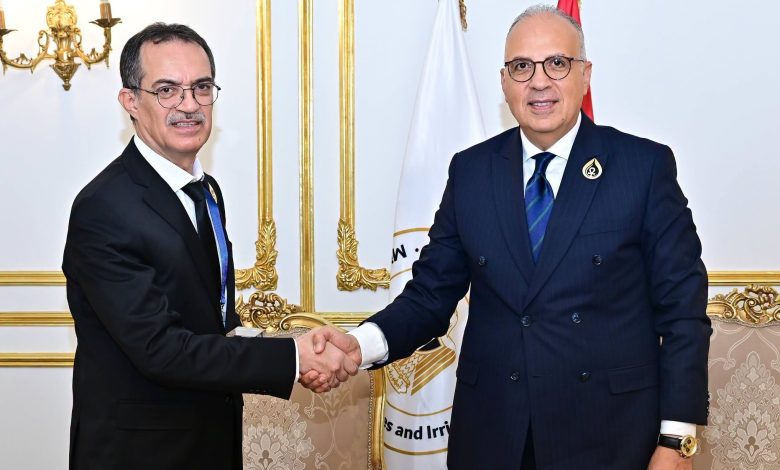 الدكتور سويلم يلتقي وزير الموارد المائية التونسي لبحث تعزيز التعاون المشترك في مجال المياه