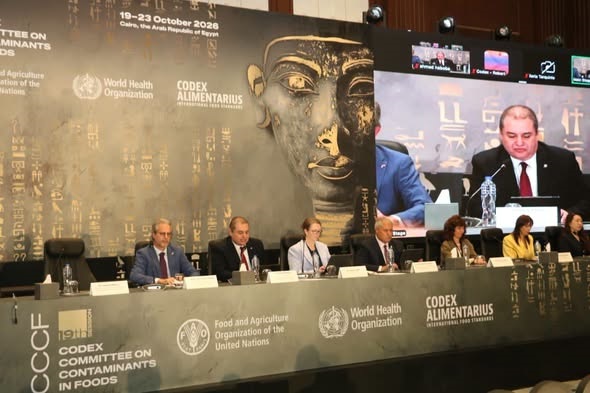 انطلاق أعمال الدورة التاسعة عشرة للجنة الكودكس المعنية بالملوثات في الأغذية بالقاهرة