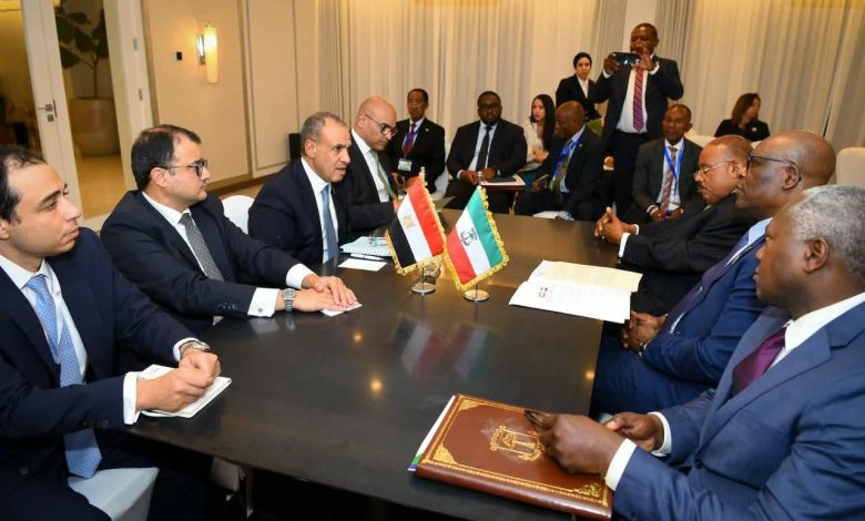 انعقاد الدورة الأولى للجنة المشتركة بين مصر وغينيا الإستوائية على هامش منتدى العلمين أفريقيا