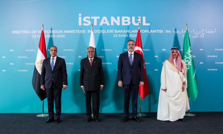 إسطنبول تستضيف اجتماع وزراء خارجية «R4» بمشاركة تركيا ومصر وباكستان والسعودية
