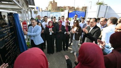 رئيس الوزراء يفتتح مشروع محطة الطاقة الشمسية بشركة النصر للبترول بالسويس بقدرة 1.2 ميجاوات
