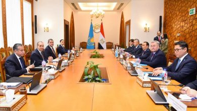 وزير الخارجية يستقبل نظيره الكازاخي في أول زيارة ثنائية له منذ توليه منصبه