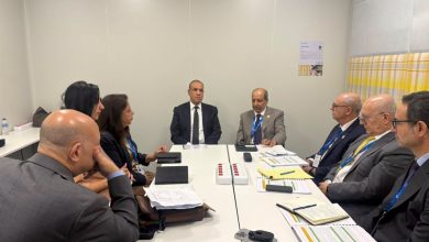 وزير الخارجية يلتقي المدير العام ورئيس مجلس إدارة الصندوق العربي للإنماء الاقتصادي والاجتماعي
